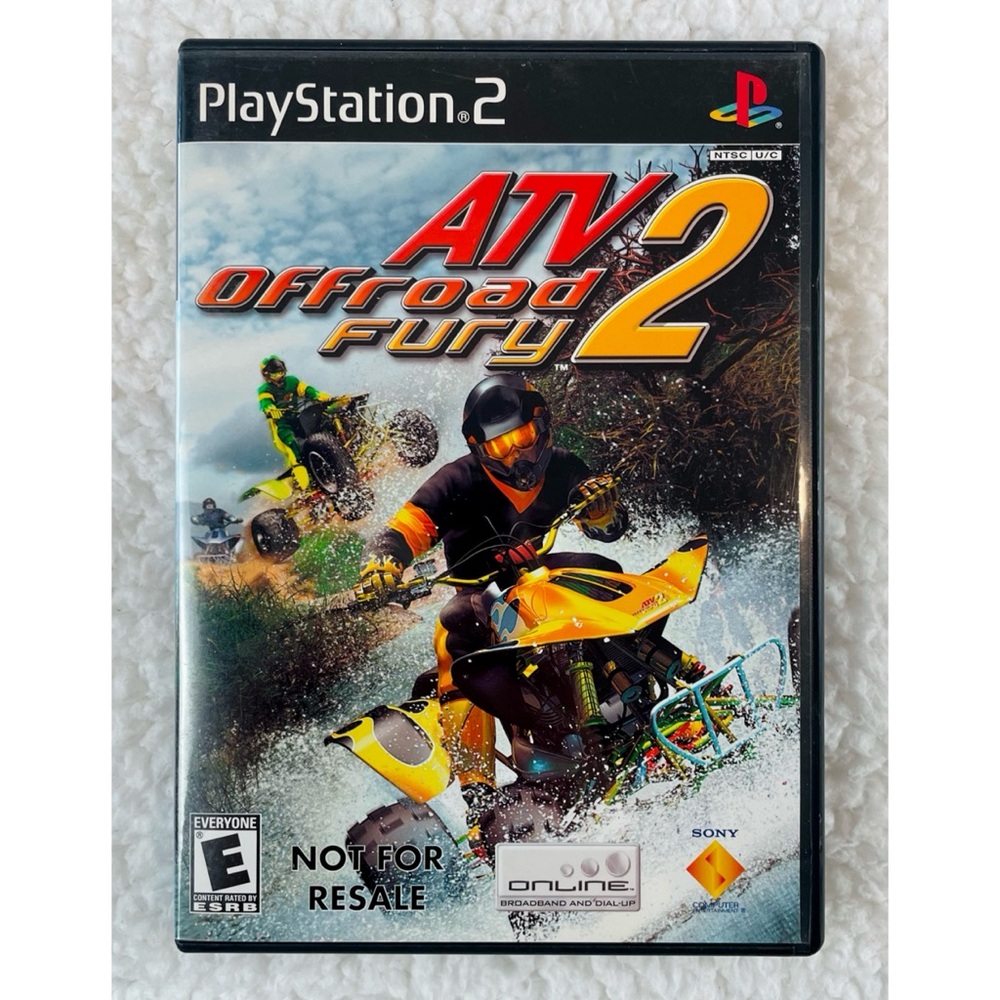 (VTG) SONY • 2002 PlayStation 2 ATV Offroad Fury 2 Video Game